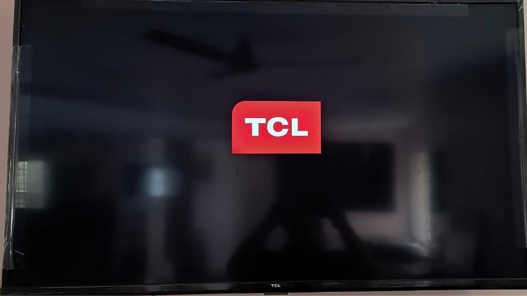 TCL TV Repair in Vizag technician fixing LED TV in customer home